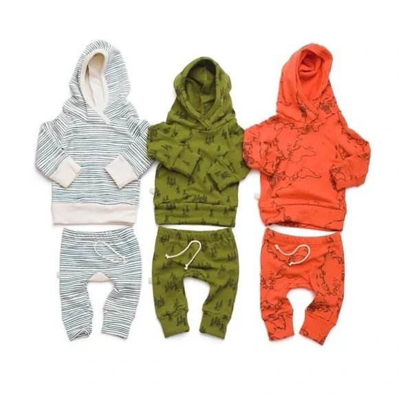 Childhoods Gusset Pants in Painted Stripe - Picture 1 of 6